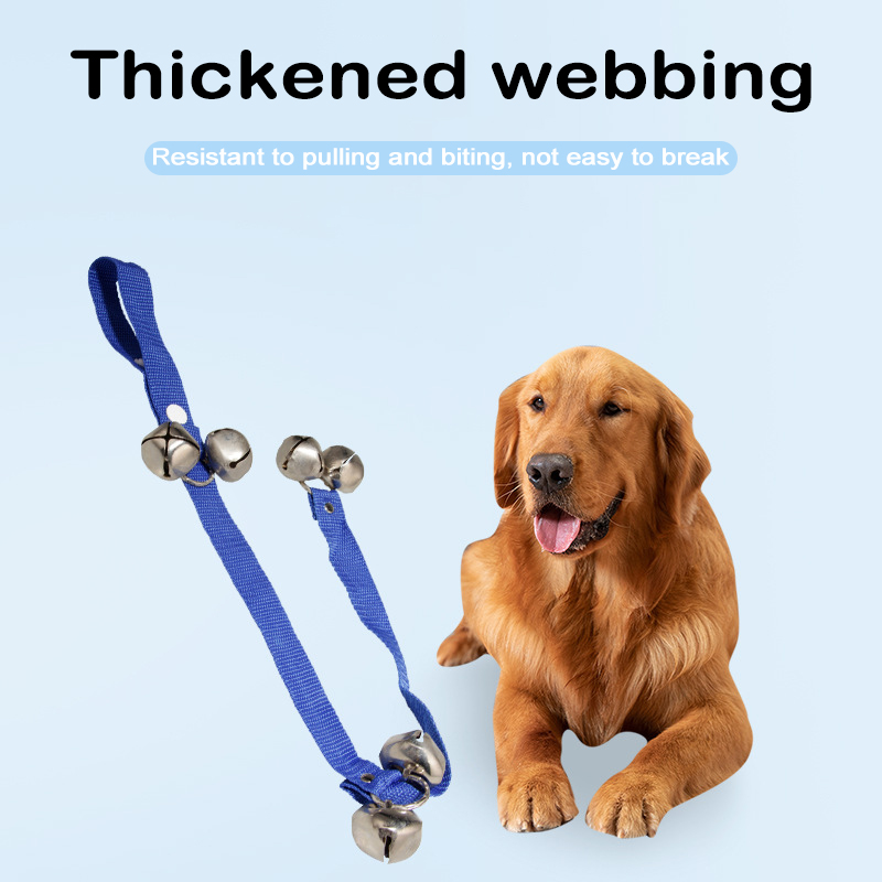 Dog Doorbells Premium Thick Durable Adjustable Strap Door Bell for Door Potty Training LC