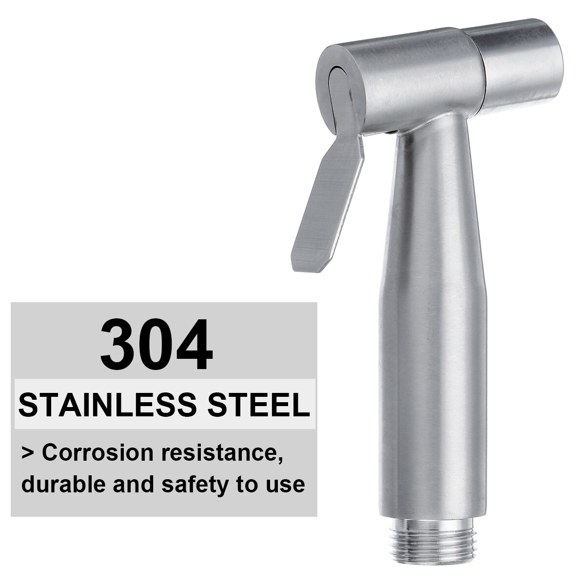 Handheld Portable Diaper Bidet Toilet Shattaf Sprayer Bathroom Toilet Bidet Shower Head Nozzle with Telephone Shower Hose Set