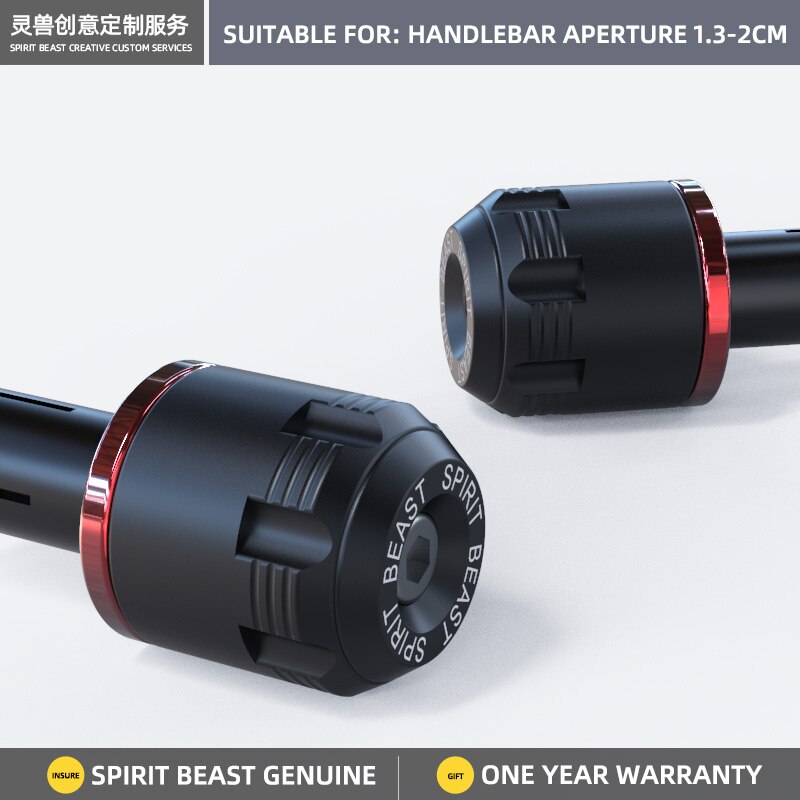 SPIRIT BEAST motorcycle handlebars modified parts motor handlebar balance plug handles Motocross anti-fall protection block: L12 B