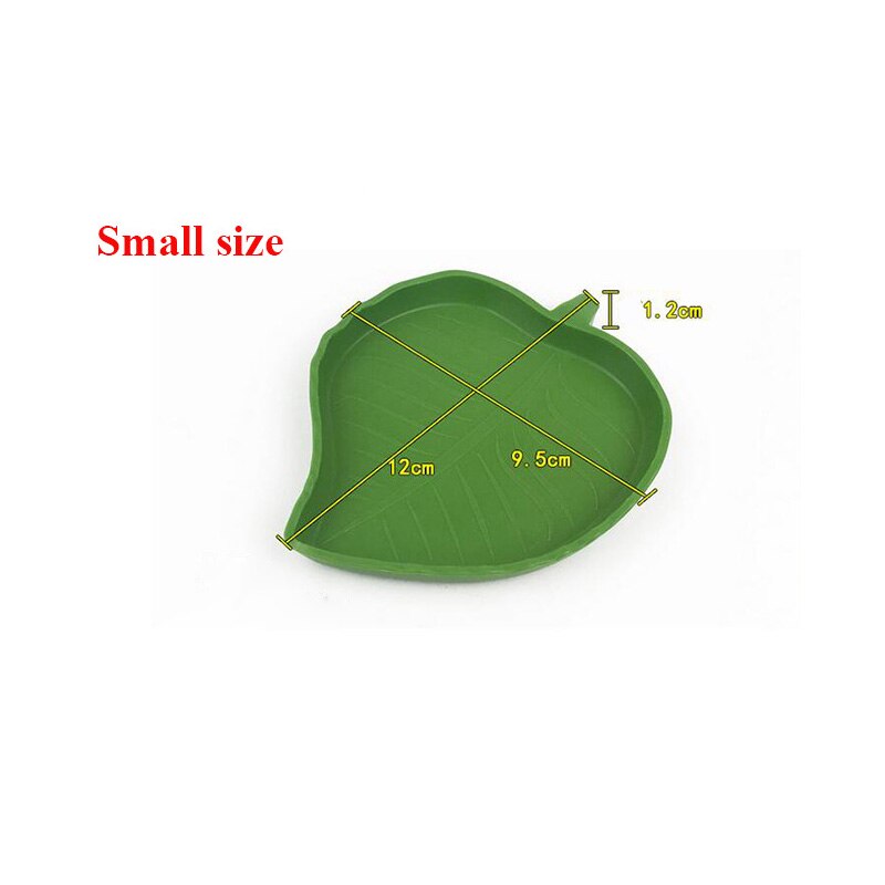 BEESI 2X Reptielen waterbak, voerbak | Terrarium drinkbak | Waterbak, bak | Accessoires voor slang, schildpad, gekko, landschildpad