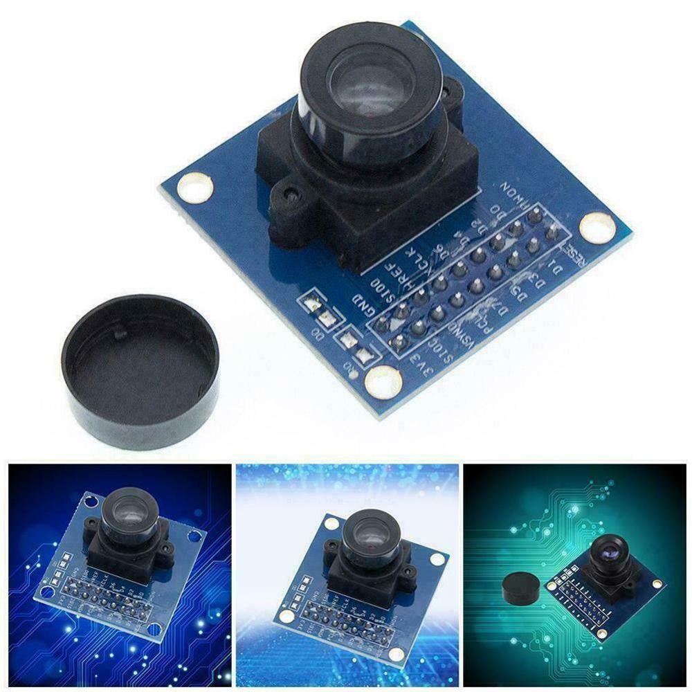 2PCS OV7670 camera module OV7670 moduleSupports VGA CIF auto exposure control display active size 640X480 For
