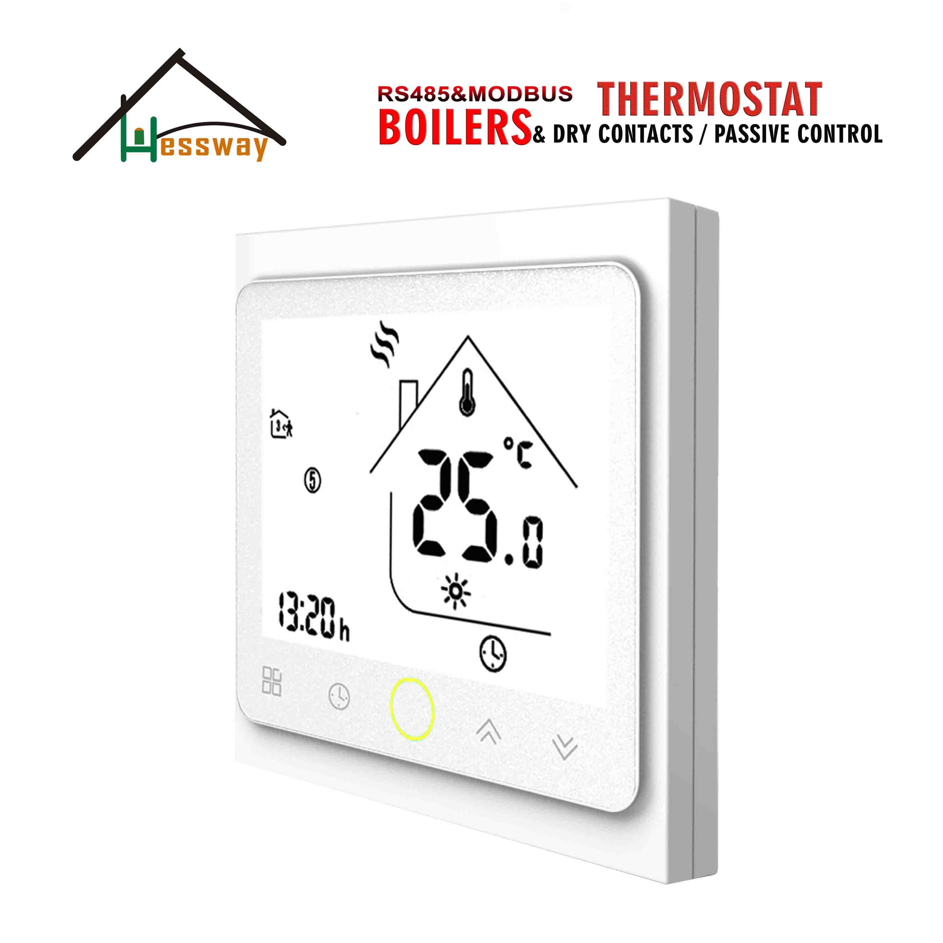 HESSWAY dry contact relay Modbus RTU THERMOSTAT for water boiler heating