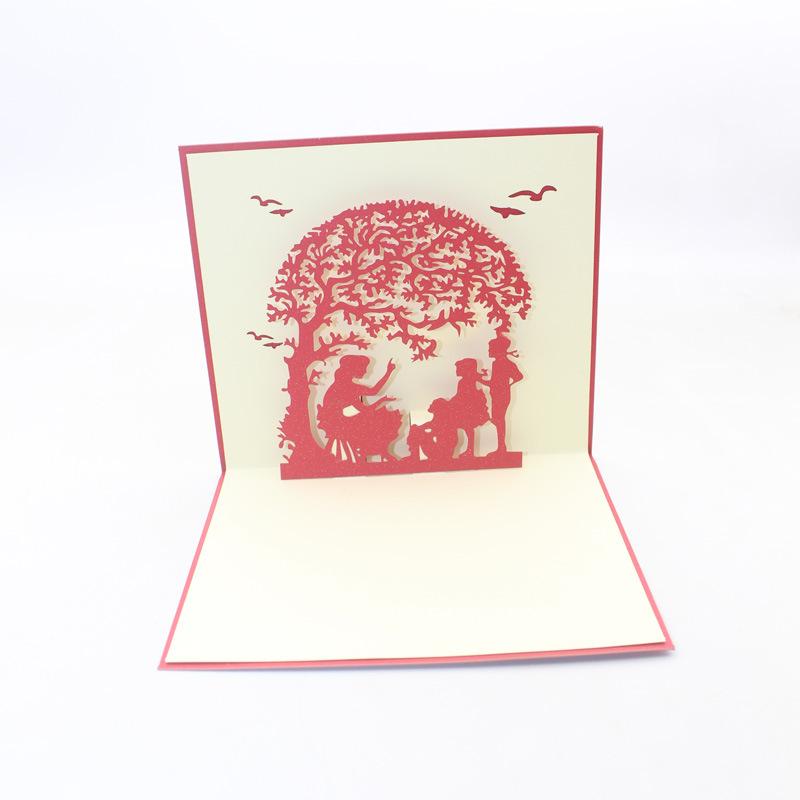 Song teacher dimensional greeting cards blessings film