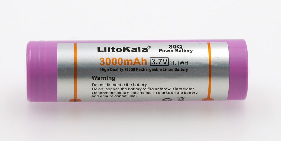 Liitokala 100% original ICR18650 30Q battery 3000mAh lithium battery icr18650 powered rechargeable battery Electric tools
