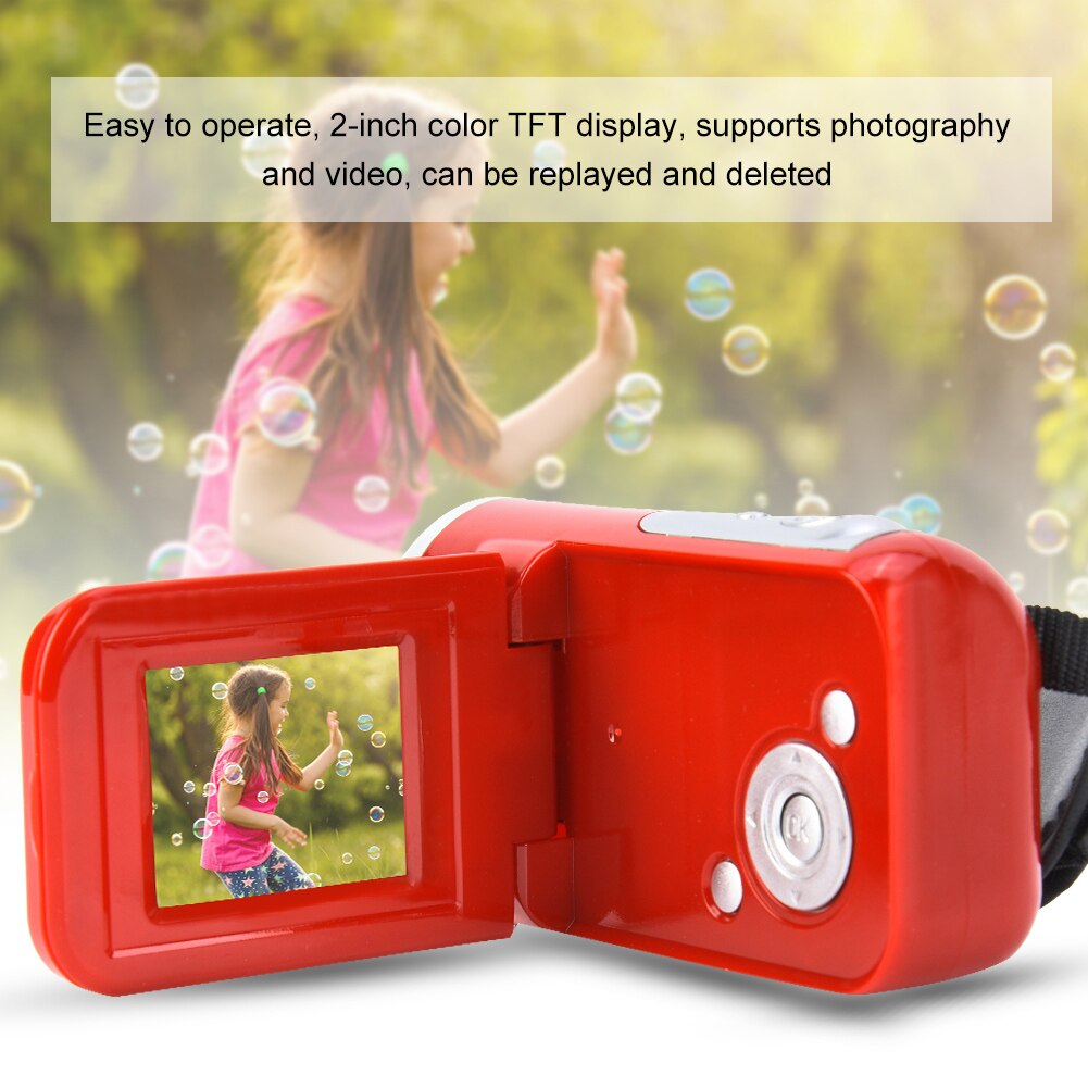 vlog camera Portable Children Kid 16X HD Digital Video Camera Camcorder with TFT LCD Sceen Digital Camcorder