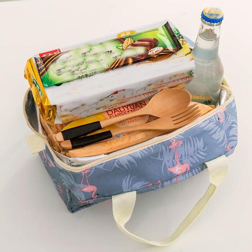 Portable isolé thermique refroidisseur Bento boîte à déjeuner pique-nique sac de rangement poche alimentaire déjeuner sacs isolation organisateur fourre-tout accessoires