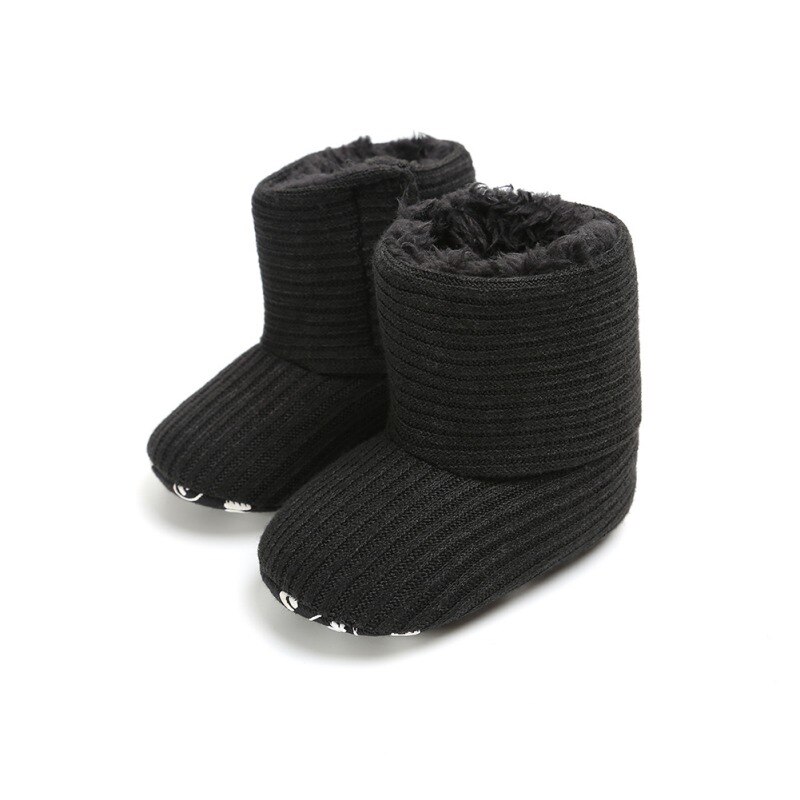 Baby Laarzen Meisje Winter Laarzen Winter Grondwet Ketting Kleur Paars Baby Warmte Warming Schoenen