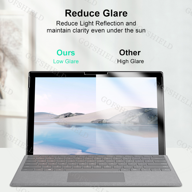 Electroplated AR Screen Protector for Surface Pro 4 5 6 7 8 9 X Anti Reflective High Clarity Sensitive protector de pantalla