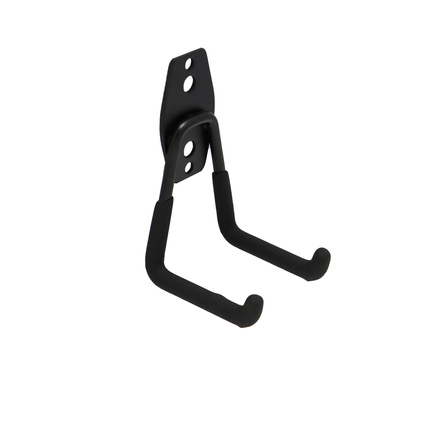 Garage Hooks Heavy Duty Metal Hook Warehouse Wall Mount Organizer Hanger Hooks Anti-slip Storage Hook for Ladders Garden Tool: Black A