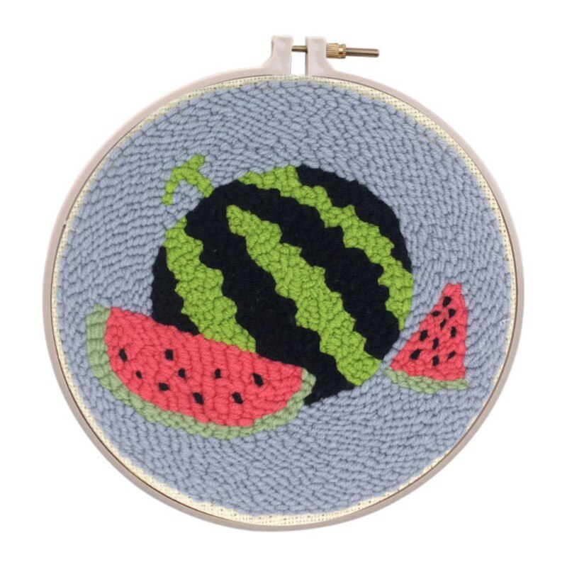 Söta gör-det-själv band djur bandgjorda broderi kit för barn handarbetssatser korsstygn konst hantverk sömnad dekor 15*15cm timmar: D
