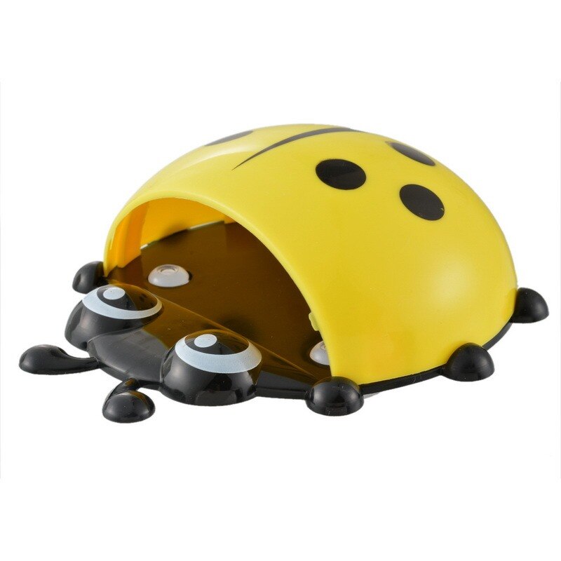 Biedronka uchwyt na szczoteczki robić zębów makaron robić zębów pudełko z pojemnik z przyssawką półki łazienkowe pojemniki na przyssawki akcesoria łazienkowe