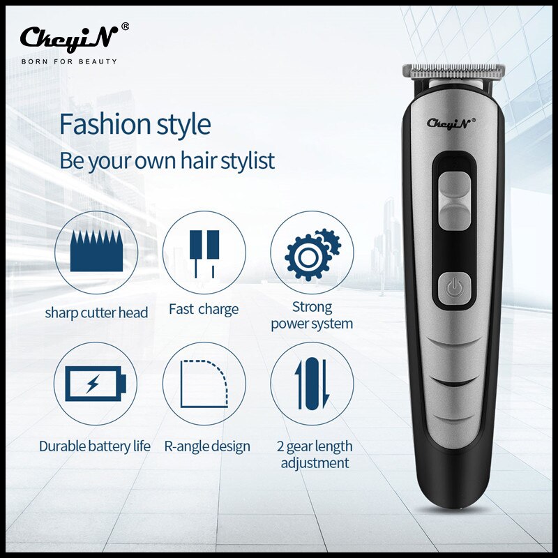 Rechargeable Haircut Electric Hair Cutting Machine Men Hair Trimmer Hair cut clipper Beard Trimmer 3 limit combs