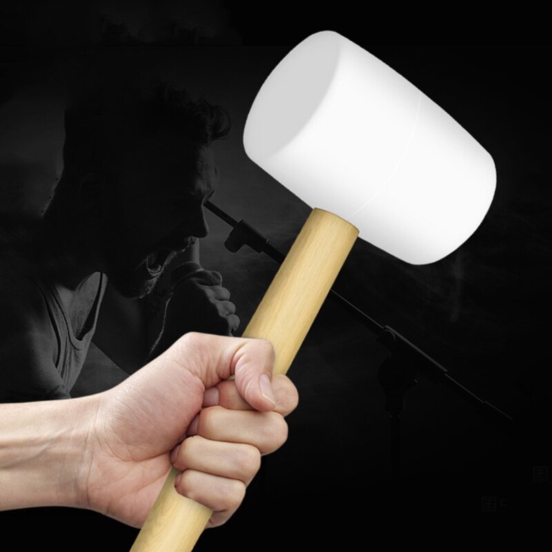 8oz Floor Ceramic Installation Hammer for Pasting Outer Box Ceramic Tiles Road Engineering for DIY Lovers and Adult