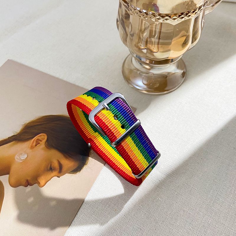 Liefde Is Liefde Regenboog Maan Hanger Kettingen Ins Persoonlijkheid Kleurrijke Lgbt Pride Riem Armbanden Handgemaakte Geweven Sieraden
