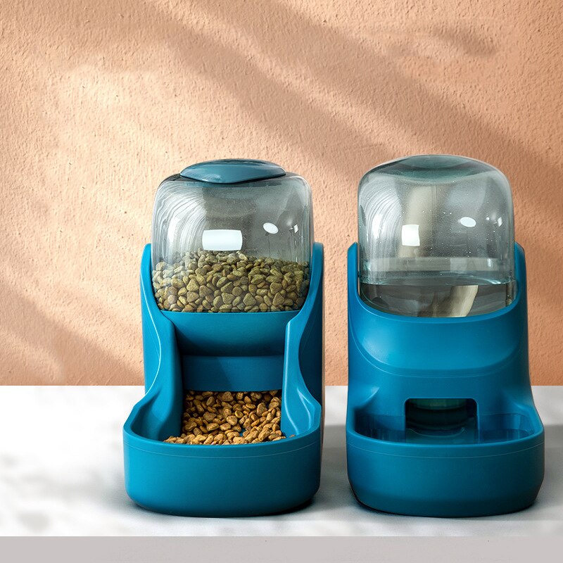 Bebedero para perros y gatos de 3,5 l, botella de agua potable, cuencos para gatitos, contenedor de alimentación lenta, suministros para mascotas