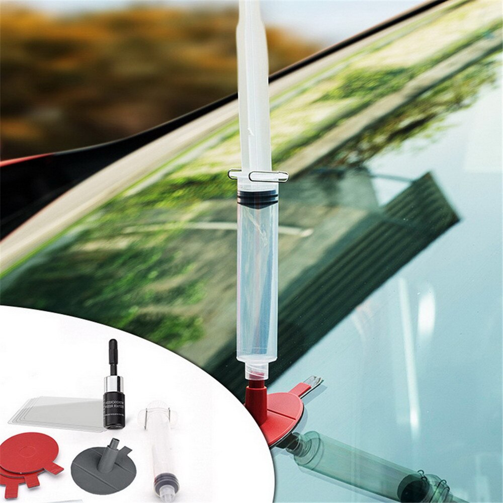 Hihey Auto Windschutzscheibe Repair Kit - DIY Reparatur Für Steinschläge & Risse
