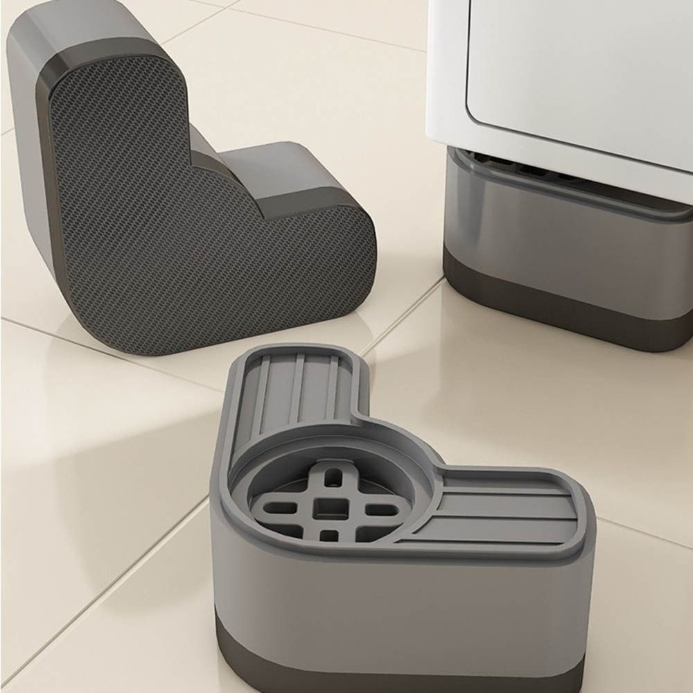 4pcs Shock-absorbing Washing Machine Foot Pad Height Increasing Anti slip Anti-Vibration Feet Pad Single layer/Double layer