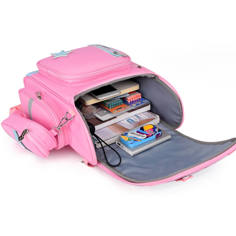 Ortopædisk rygpige rygsække skoletasker til piger børn rygsæk børn skoletasker