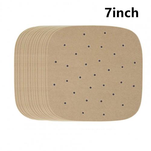 100 pièces/sac Absorbant L'huile Papiers multi-usages Anti-adhésif Facile à Utiliser Léger Portable En Bambou Revêtement Plaquettes pour la Cuisine: Log Color 3