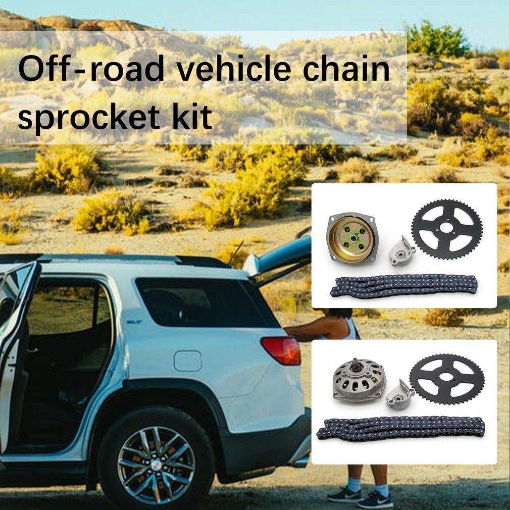 Universal ATV Chain Sprocket Kit 49CC Pit Dirt Bike Sprocket Durable Drive Gears Bike Accessories