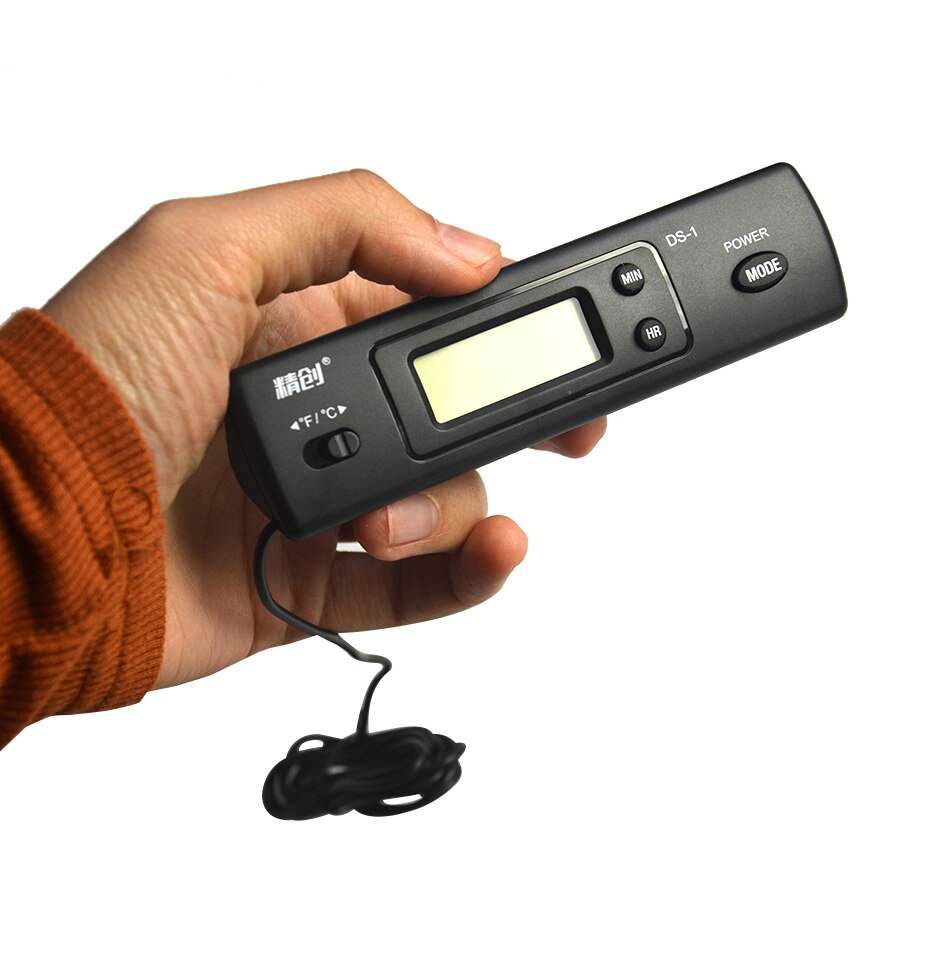 Electronic Thermometer Probe Sensor Temperature Tester Portable LCD Digital Temperature Meter for Refrigerator Air-condition