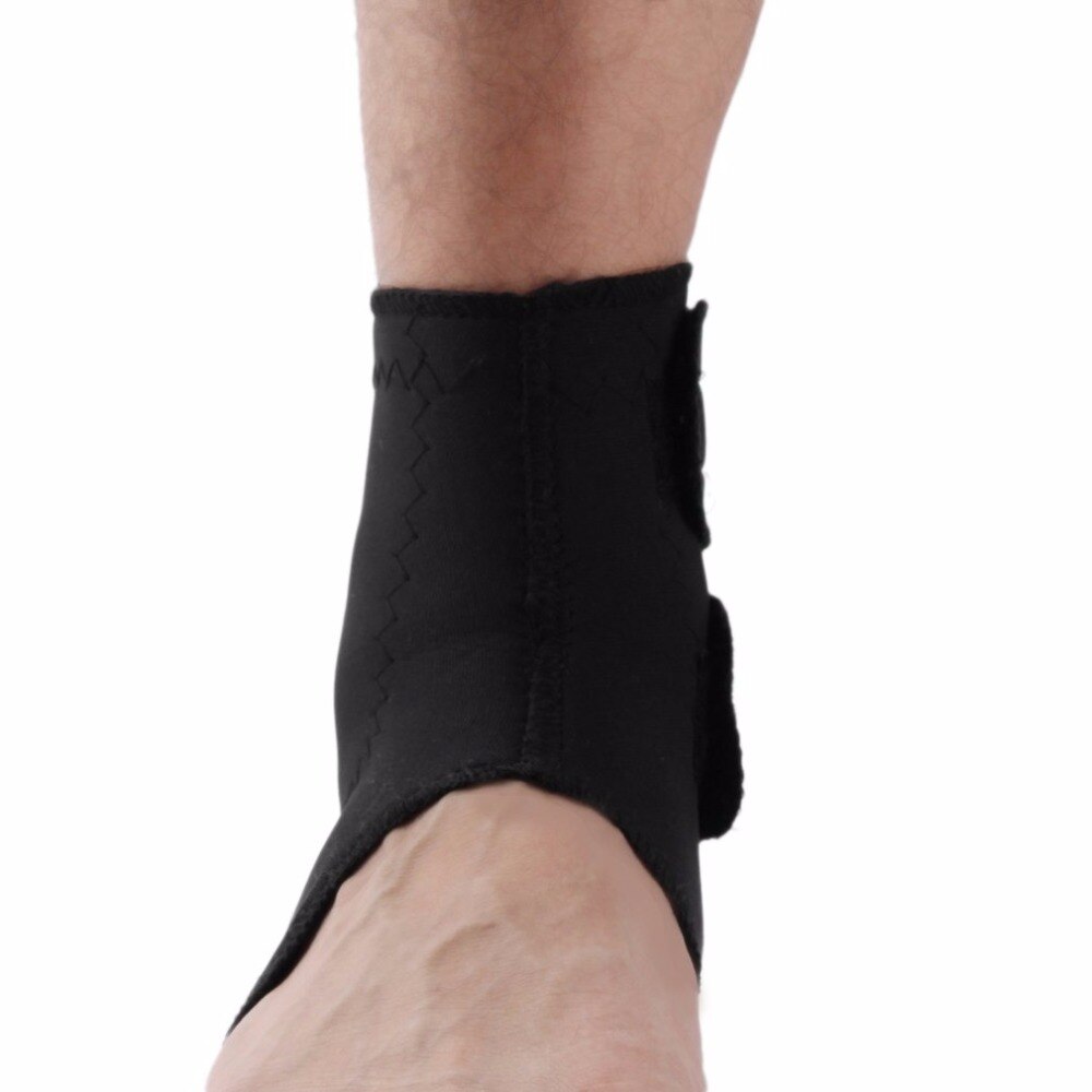 Tenuta Nero Protezione Della Caviglia Supporto Della Caviglia di sport Della Caviglia Elastico bretelle Guardia Supporto per il Piede di sport Palestra Trasporto libero