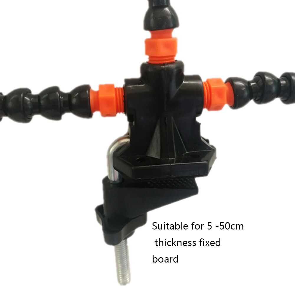 PCB Welding Table Clamp Soldering Station With Flexible Arm Soldeirng Iron Holder for Welding Repair