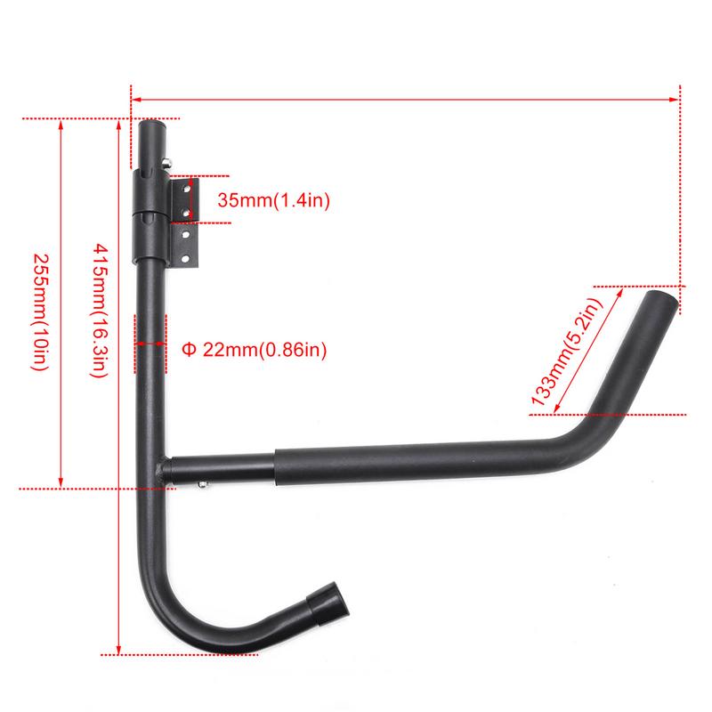 Kayak Rack montaggio a parete ganci appendiabiti per canoa gancio per Garage staffa per scaletta per arazzi sedia pieghevole da spiaggia all'aperto tavola da surf