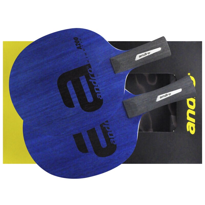 Andro table tennis racket A200 5 ply pure wood allround blade ping pong bat paddle
