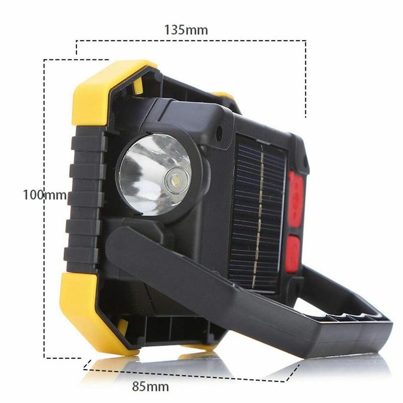 Draagbare schijnwerper led oplaadbare verlichting buitenlamp zaklamp camping led  f1 d 3