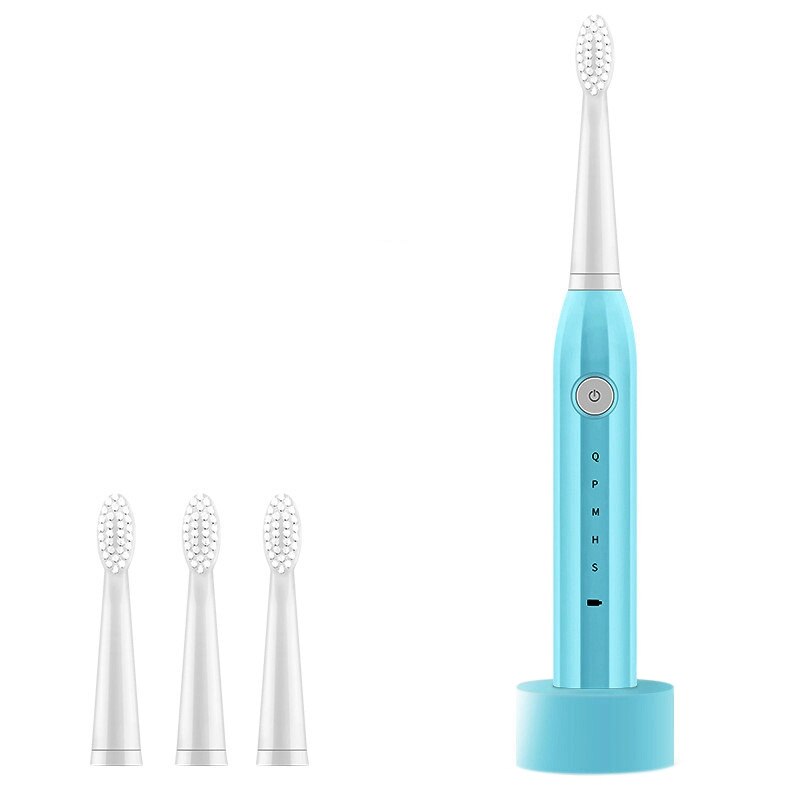 Sonic Electric Toothbrush Ultrasonic Automatic Tooth Brush Waterproof Cleaning USB Rechargeable