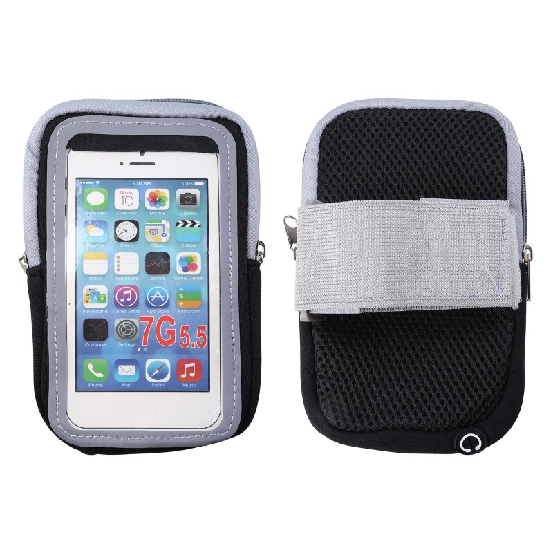 N0HA-funda de teléfono móvil impermeable para deportes al aire libre, bolsa de brazo con pantalla táctil, Universal, para correr y trotar