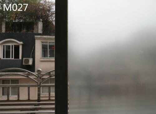 Privacy Glass Decor Frosted Window Film Static Cling Frosting Sticker 45cm x 2m: G