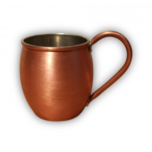 Vasos de cobre para cerveza de 500 ml, hechos a mano, cobre puro antibacteriano, Vintage rústico, vasos para beber: Copper