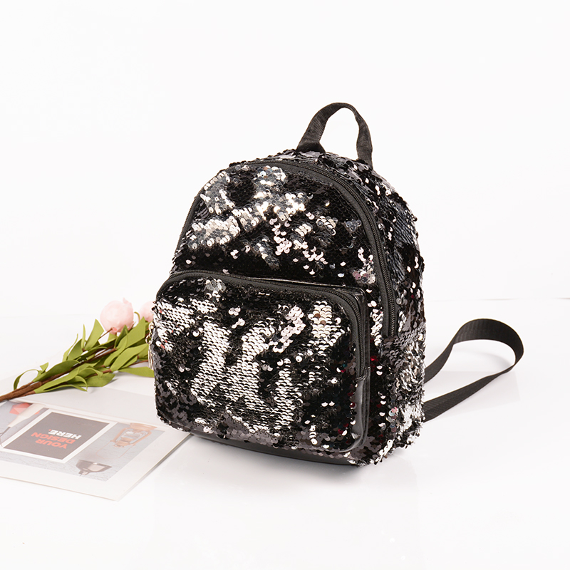 Mode Meisje Pailletten School Rugzak WomenTravel Rugzakken Kids Rugzak Kinderen Sequin Bag mochila feminina