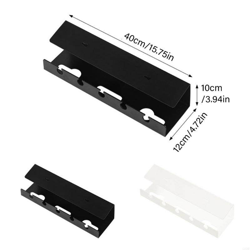 G8DF Sotto scrivania cremagliera stoccaggio per cavi Organizzatori per cavi Canalina per cavi Gestione dei cavi