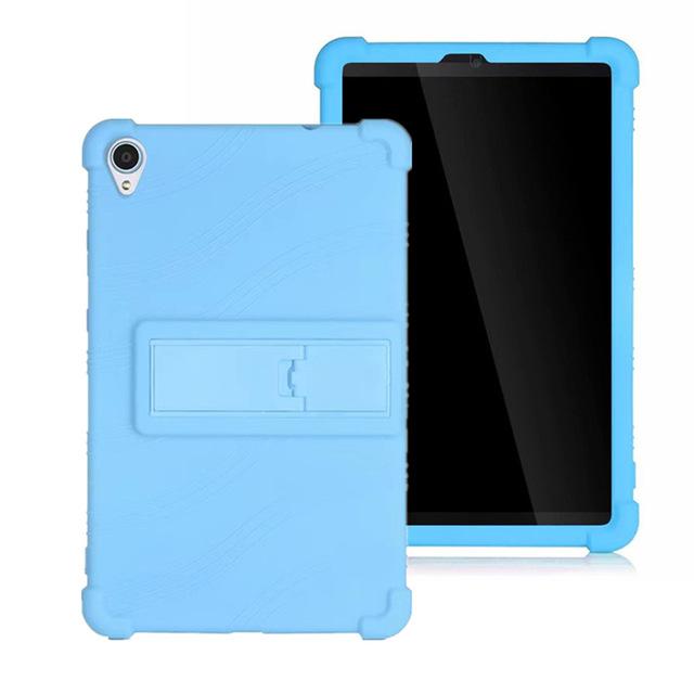 Soft Silicon Kids Case Voor Lenovo Tab M8 TB-8505F TB-8505X 8.0 Inch Tablet Funda Capa Cover Voor M8 Fhd TB-8705F/8705N Cover: Sky Blue