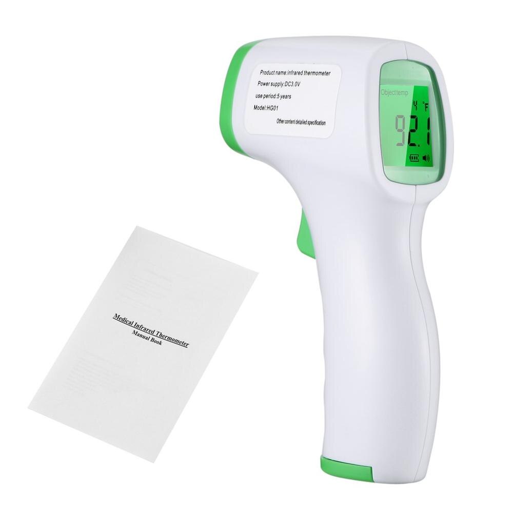 Ikke-kontakt digitalt termometer ir infrarød pande termometre termometro infravermelh måleværktøjer til baby voksen: Default Title