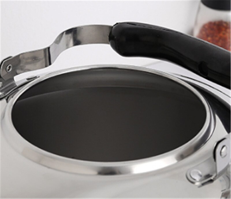 Bote de agua de acero inoxidable de con sonido frío, bote de agua de gran capacidad para el hogar, cocina, herramienta para quemar agua del té, 304