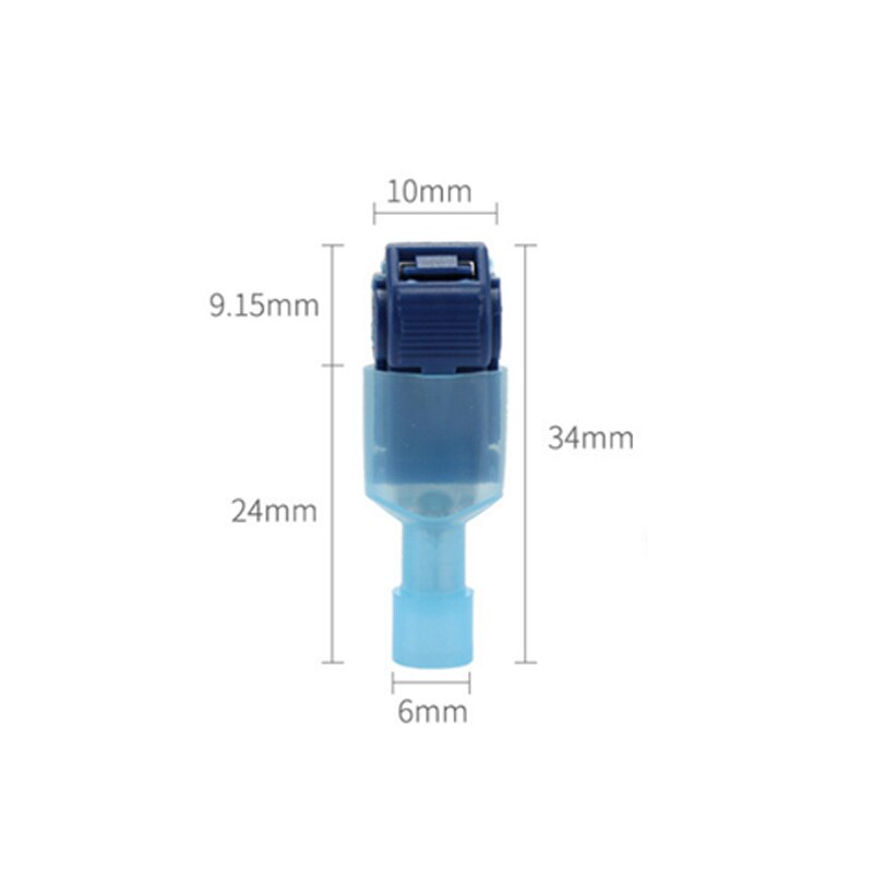 10/25/50set Electrical Cable Connectors Snap Splice Lock Wire Quick Terminal Crimp Wire Connector Waterproof Connector