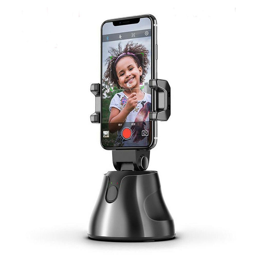 Gimbal All-in-one Auto Smart Shooting Selfie Stick , 360 Rotation Auto Face Tracking Object Tracking vlog Camera Phone Holder