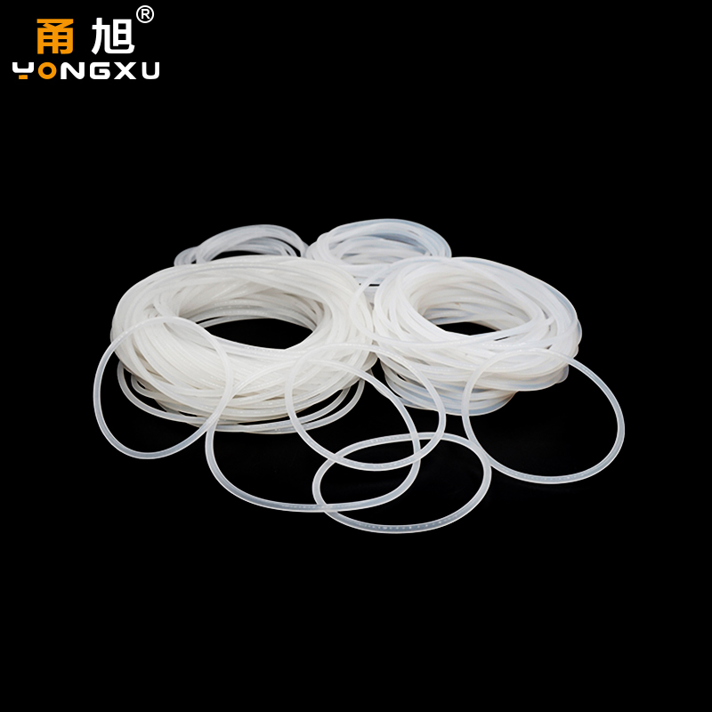 VMQ O squillare Guarnizione di tenuta Spessore CS2.4mm OD7-100mm Anello in gomma siliconica Isolamento Rondella impermeabile Nontoxi Assortimento bianco