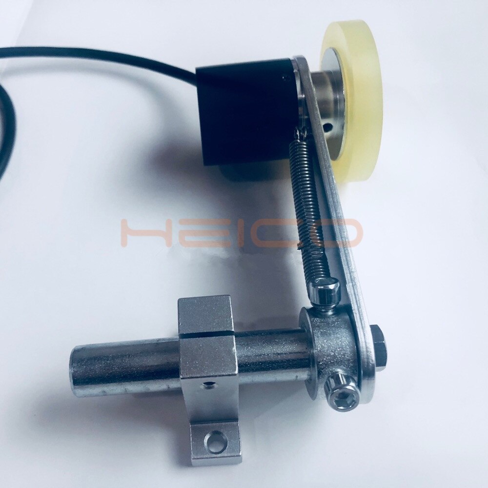 Industrial Encoder Wheel Meter Measuring Wheel Encoder With Mounting Bracket Support For Rotary Encoder