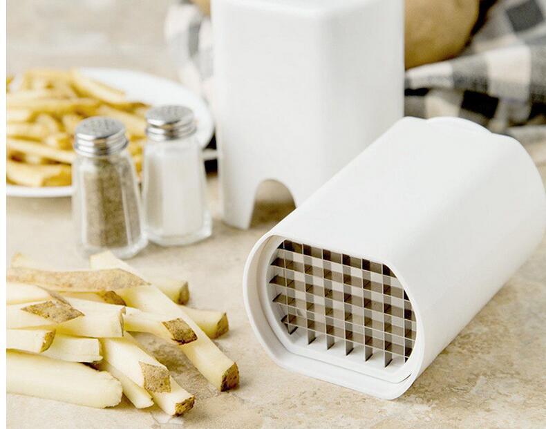 Cortador de patatas fritas, herramienta para hacer patatas fritas, utensilios de cocina