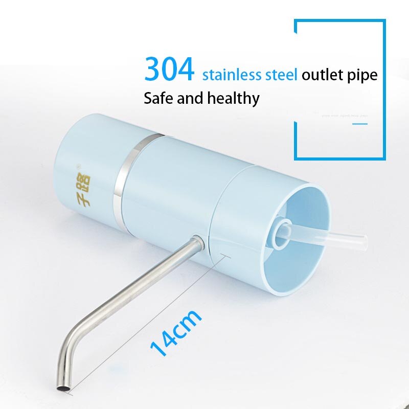 Lätt automatisk pump vattenkran kran trådlös elektrisk uppladdningsbar vattendispenser batteri dricksvattenflaska drinkware verktyg