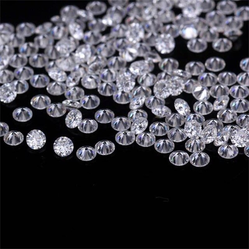 Test Ij Positieve Ij Kleur Moissanite 4Mm 0.3ct X2 Stuks/Pack Briljant Geslepen Vvs 3 Ex Hart En pijl Voor Ring Oorbel Armband