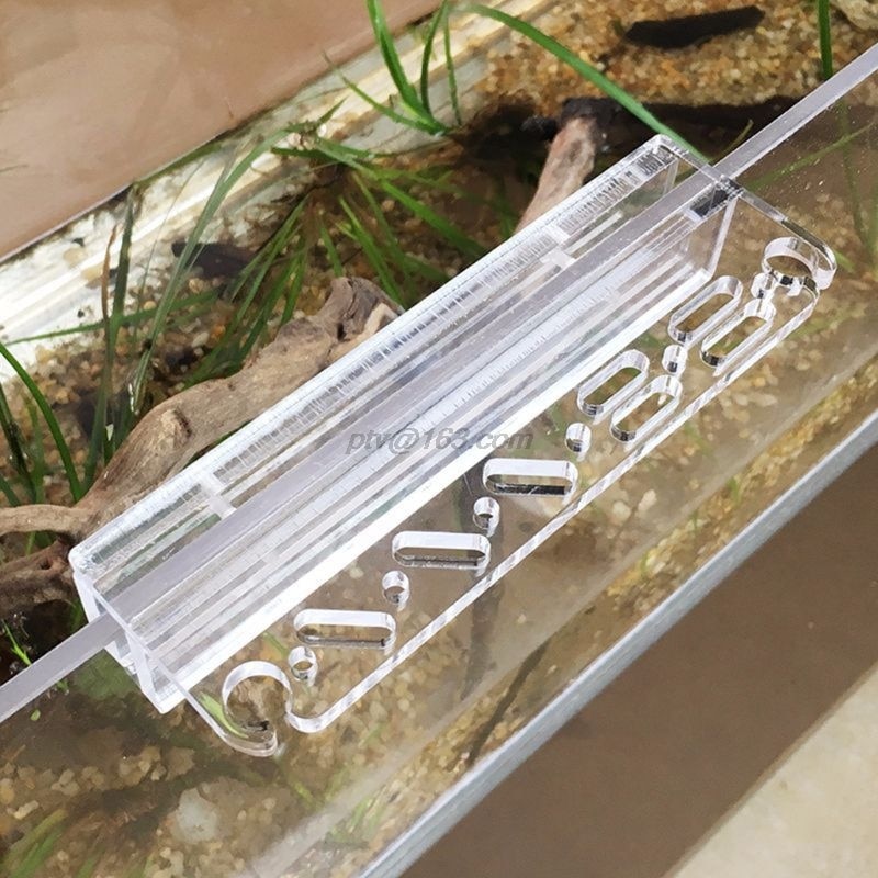 Fish Tank Aquascaping Tool Aquatic Plant Kits Management Holder Tweezers Scissors Storage Rack, Aquarium Tank Mounted