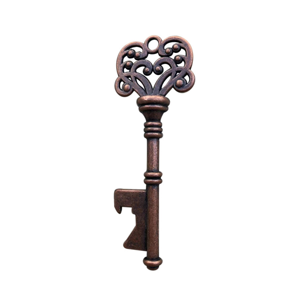 Aluminum Alloy Key Shape Beer Bottle Opener Gold and Silver Copper Antique Key Bottle Opener Wedding Bar with Bottle Opener: D12528