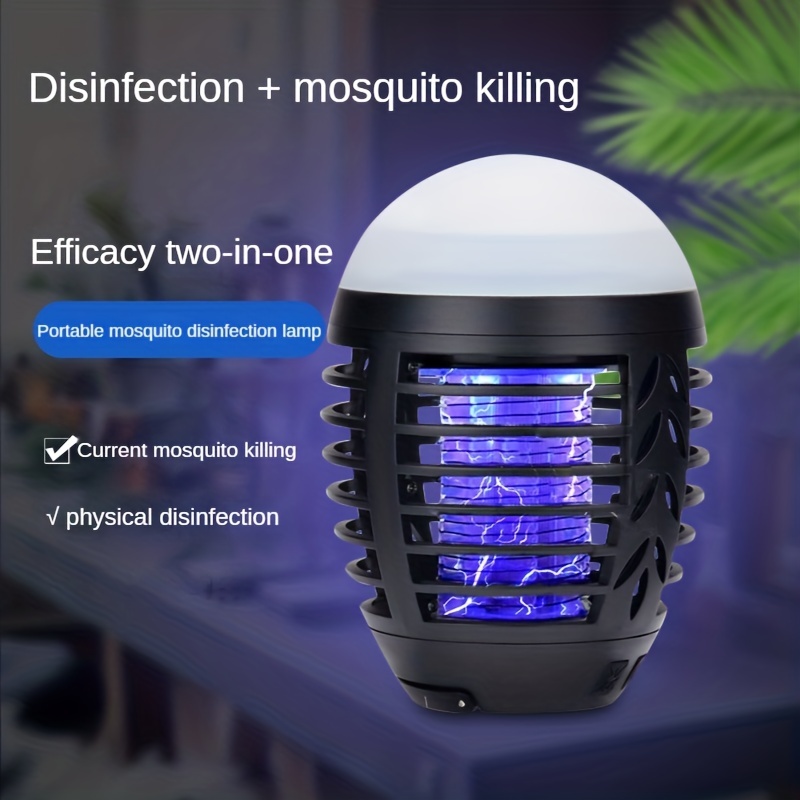 Outdoor Muggenwerende Lamp Usb Oplaadbare Lamp Camping Ip67 Waterdichte Led Binnenverlichting Lamp