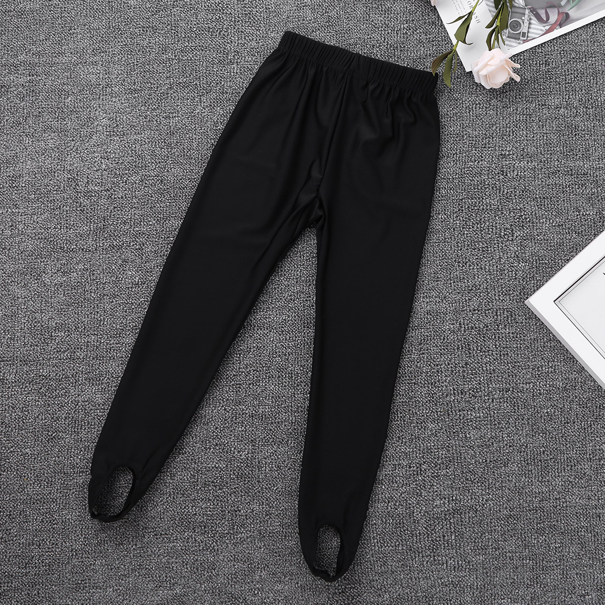 Kids Leggings Girls Boys Stirrup Pantyhose Ballet Dance Stockings Yoga Gymnastics Leggings Tights Children Pants Dance Wear